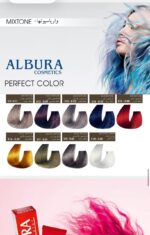 رنگ موی آلبورا 100 میل ALBURA به همراه کاتالوگ - Image 5