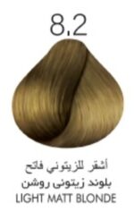 رنگ موی سوپر کی SUPER KAY شماره 8.2 بلوند زیتونی روشن