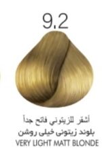 رنگ موی سوپر کی SUPER KAY شماره 9.2 بلوند زیتونی خیلی روشن