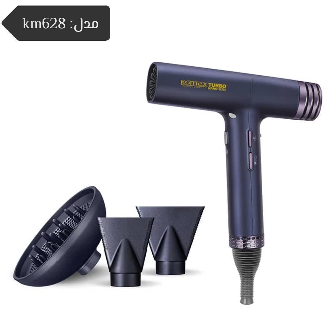 photo9304783418 سشوار حرفه ای کامکس Komex مدل KM628 - Image 1